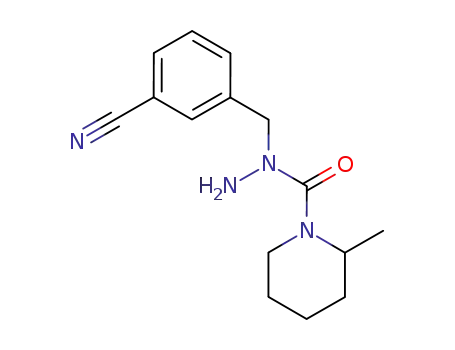 2-methyl-piperidine-1-carboxylic acid <i>N</i>-(3-cyano-benzyl)-hydrazide