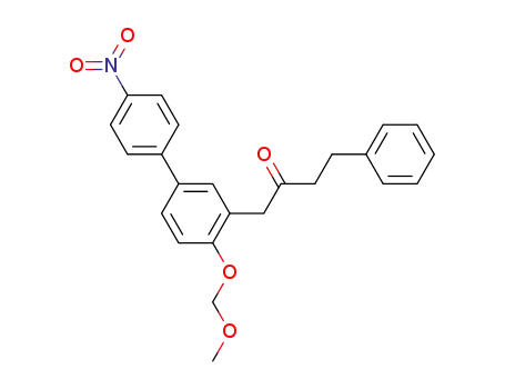 1-[2'-methoxymethoxy-5'-(4''-nitrophenyl)phenyl]-4-phenylbutan-2-one