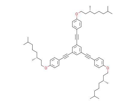 1,3,5-tris(2-(4-((R)-3,7-dimethyloctyloxy)phenyl)ethynyl)benzene