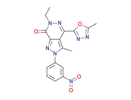6-ethyl-3-methyl-4-(5-methyl-1,3,4-oxadiazol-2-yl)-2-(3-nitrophenyl)-2H-pyrazolo[3,4-d]pyridazin-7(6H)-one