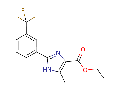 5-METHYL-2-(3-TRIFLUOROMETHYLPHENYL)-3H-IMIDAZOLE-4-CARBOXYLIC ACID ETHYL ESTER