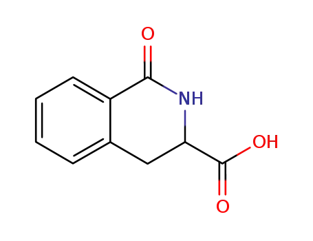 Molecular Structure of 63586-82-3 (1-oxo-1,2,3,4-tetrahydro-3-isoquinolinecarboxylic acid(SALTDATA: FREE))