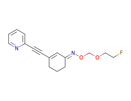 (E)-3-(pyridin-2-ylethynyl)cyclohex-2-enone O-(2-fluoroethoxy)methyl oxime