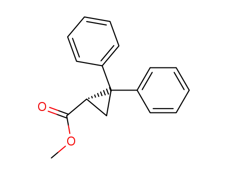 methyl (S)-(+)-2,2-diphenylcyclopropanecarboxylate