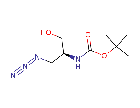 (2S)-3-azido-2-tert-butoxycarbonylamino-propan-1-ol