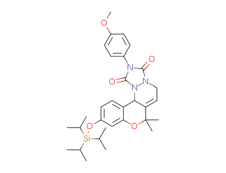 C<sub>31</sub>H<sub>41</sub>N<sub>3</sub>O<sub>5</sub>Si