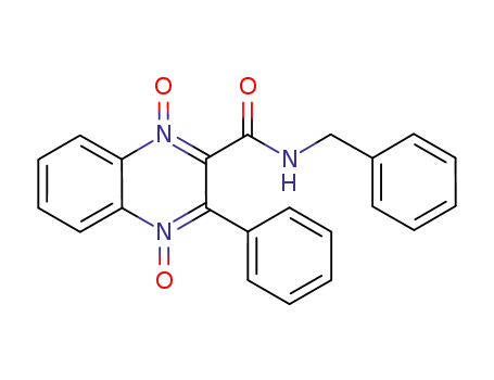 3-phenylquinoxaline-2-carboxylic acid benzylamide 1,4-di-N-oxide