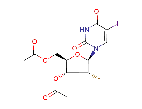 3',5'-Di-O-acetyl-2'-deoxy-2'-fluoro-5-iodouridine