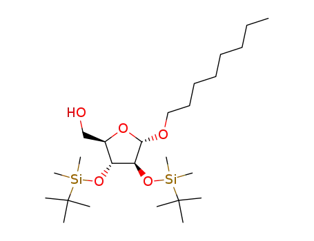 octyl 2,3-di-O-tert-butyldimethylsilyl-α-D-arabinofuranoside