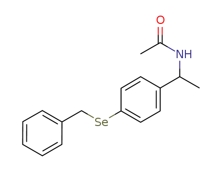 (RS)-N-(1-(4-(benzylselanyl)phenyl)ethyl)acetamide