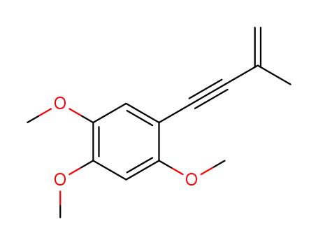 1,2,5-trimethoxy-4-(3-methylbut-3-en-1-ynyl)benzene