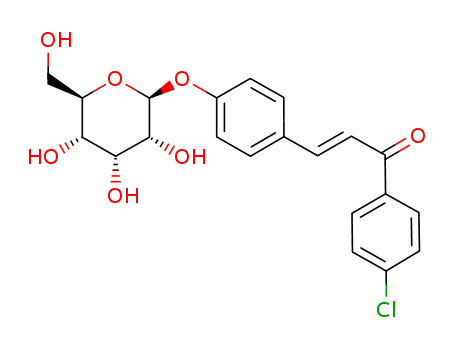 Molecular Structure of 949143-88-8 (C<sub>21</sub>H<sub>21</sub>ClO<sub>7</sub>)