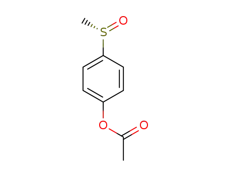 Phenol, 4-(methylsulfinyl)-, acetate, (S)-