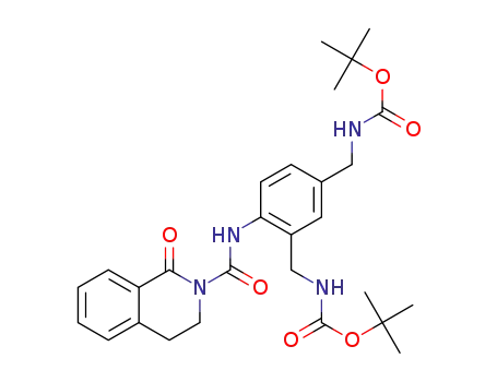 C<sub>28</sub>H<sub>36</sub>N<sub>4</sub>O<sub>6</sub>