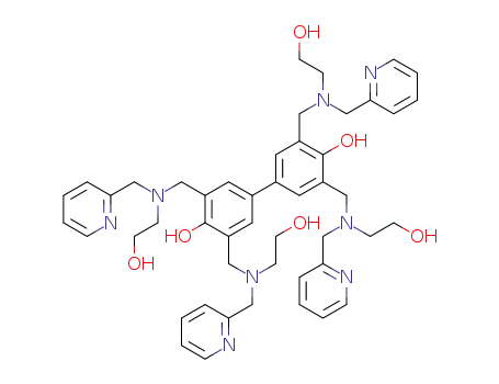 3,3',5,5'-tetrakis{[(2-hydroxyethyl)(pyridin-2-ylmethyl)amino]methyl}biphenyl-4,4'-diol