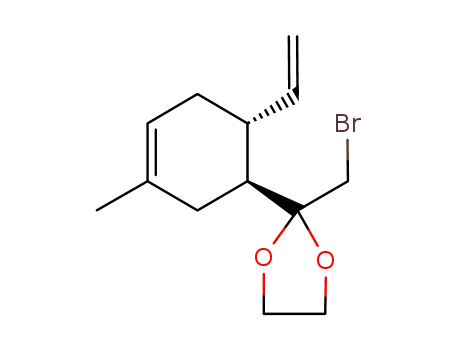 (1S,6R)-6-vinyl-1-[2-bromo-1-(2,2-ethylenedioxy)]-3-methylcyclohex-3-ene