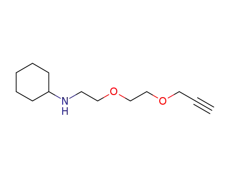 N-(2-(2-(prop-2-ynyloxy)ethoxy)ethyl)cyclohexanamine