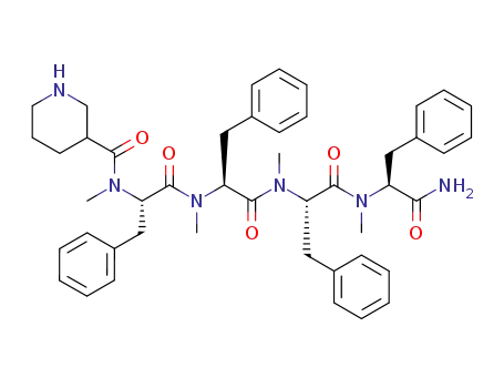 nipecotyl-N-MePhe-N-MePhe-N-MePhe-N-MePhe-CONH<SUB>2</SUB>