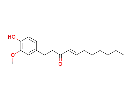 Molecular Structure of 99742-07-1 (4-Undecen-3-one,1-(4-hydroxy-3-methoxyphenyl)- )