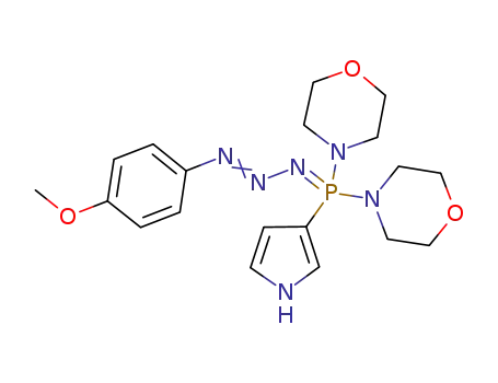 [di(morpholin-4-yl)][3-(4-methoxyphenyl)triaz-2-enylidene](1H-pyrrol-3-yl)phosphorane