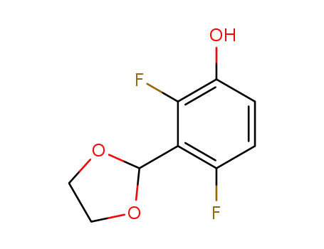 3-[1,3]dioxolan-2-yl-2,4-difluoro-phenol