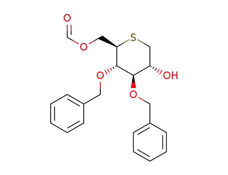3,4-di-O-benzyl-1,5-dideoxy-1,5-epithio-D-glucitol 6-O-formate