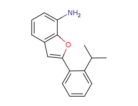 2-[2-(1-methylethyl)phenyl]-1-benzofuran-7-amine