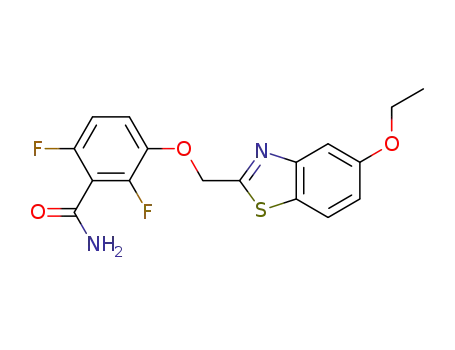3-[(5-ethoxy-1,3-benzothiazol-2-yl)methoxy]-2,6-difluorobenzamide