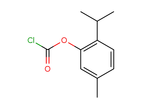 chlorocarbonic acid-(2-isopropyl-5-methyl-phenyl ester)