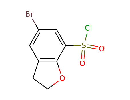 5-bromo-2,3-dihydrobenzofuran-7-sulfonyl Chloride