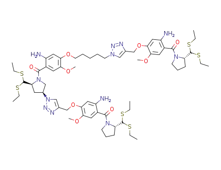 C<sub>62</sub>H<sub>90</sub>N<sub>12</sub>O<sub>9</sub>S<sub>6</sub>