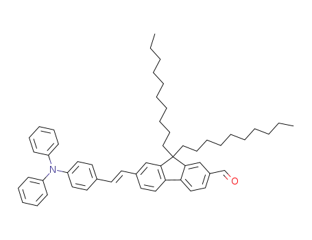 (E)-9,9-didecyl-7-(4-(diphenylamino)styryl)-9H-fluorene-2-carbaldehyde