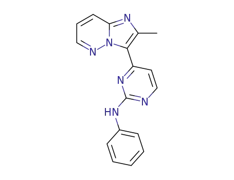 [4-(2-methyl-imidazo[1,2-<i>b</i>]pyridazin-3-yl)-pyrimidin-2-yl]-phenyl-amine
