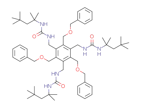 1,3,5-tris(t-octylureidomethyl)-2,4,6-tris(benzyloxymethyl)-benzene