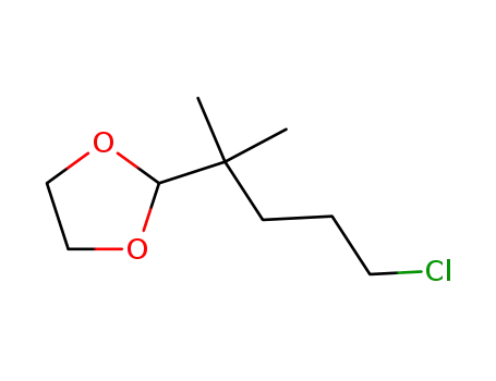 1,3-Dioxolane, 2-(4-chloro-1,1-dimethylbutyl)-