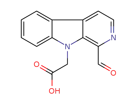 (1-formyl-9H-β-carbolin-9-yl)acetic acid
