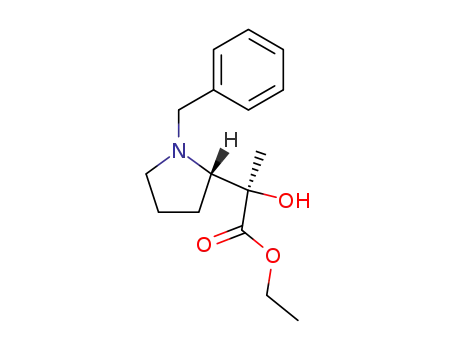 (R)-2-((S)-1-Benzyl-pyrrolidin-2-yl)-2-hydroxy-propionic acid ethyl ester