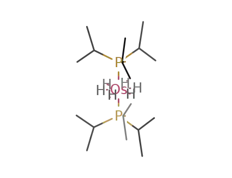 Molecular Structure of 131296-74-7 (Os(hydride)6(triisopropylphosphine)2)