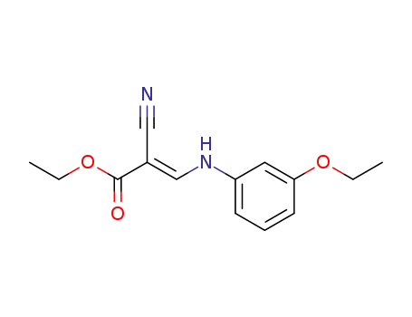 2-시아노-3-[(3-에톡시페닐)아미노]-2-프로펜산 에틸 에스테르
