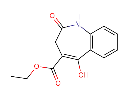 5-HYDROXY-2-OXO-2,3-DIHYDRO-1H-[1]BENZAZEPHE-4-CARBOXYLIC ACID 에틸 에스테르