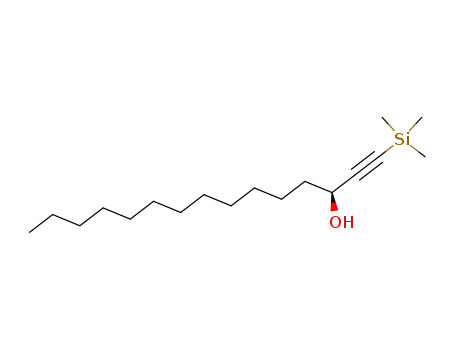 1-Pentadecyn-3-ol, 1-(trimethylsilyl)-, (3S)-