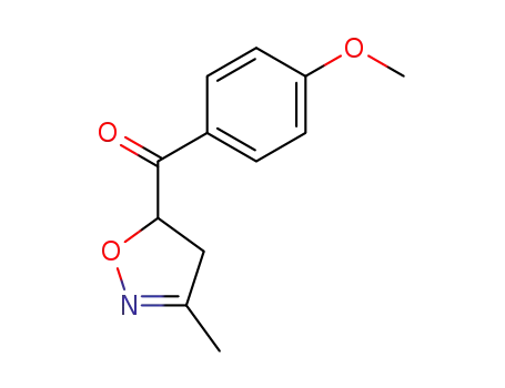 (4-methoxyphenyl)(3-methyl-4,5-dihydroioxazol-5-yl)methanone