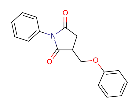 3-(phenoxymethyl)-1-phenylpyrrolidine-2,5-dione