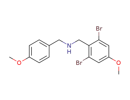 N-(2,6-dibromo-4-methoxybenzyl)(4-methoxyphenyl)methanamine