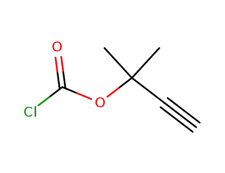 2-methylbut-3-yn-2-yl carbonochloridate