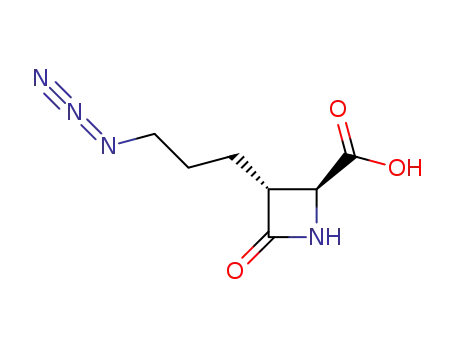 (2S,3R)-3-(3-azidopropyl)-4-oxoazetidine-2-carboxylic acid