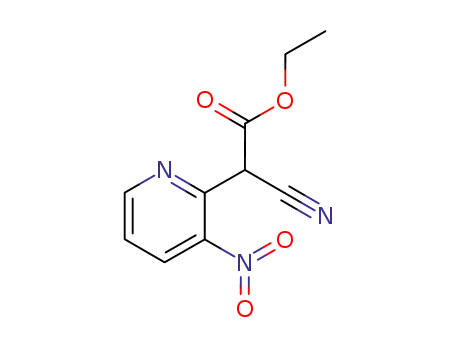 ethyl 2-cyano-2-(3-nitropyridin-2-yl)acetate
