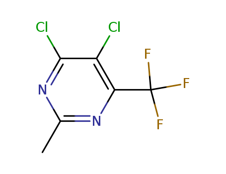 4,5-DICHLORO-2-METHYL-6-TRIFLUOROMETHYLPYRIMIDINE