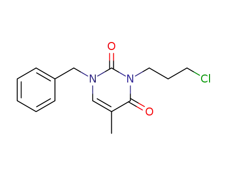1-benzyl-3-(3-chloropropyl)-5-methyl-2,4(1H,3H)-pyrimidinedione