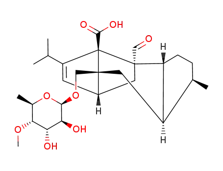 Molecular Structure of 11076-17-8 (sordarin)